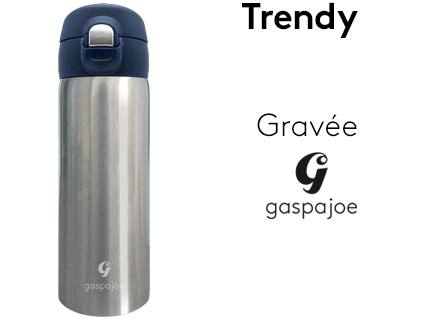 Gourde bébé en inox sippy gaspajo 350 ml