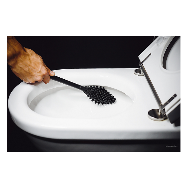 Brosse WC innovante et éco-conçue - BBB La Brosse - Noir Zan