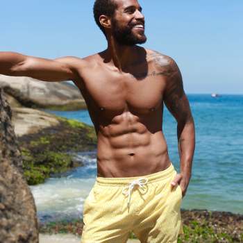 short-de-bain-barra-de-tijuca-amarelo-100--de-materiaux-recycles-iguazu-swimwear